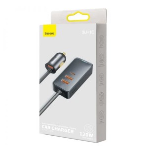 شارژر فندکی باسئوس مدل  CCBX120U3 توان 120 وات